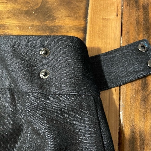 NWT Roz and Ali dark blue size 24 dress pants.  Blue denim look color - Picture 5 of 12